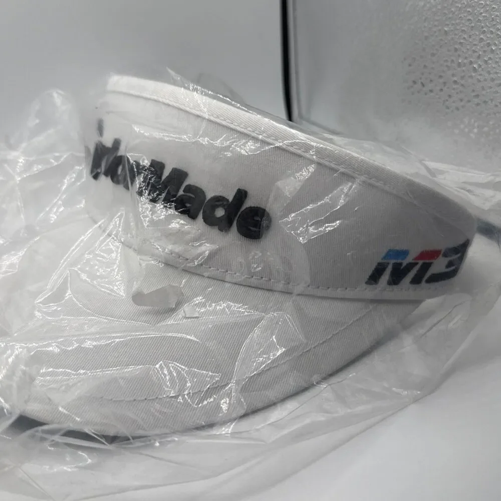 TaylorMade High Crown Golf Visor - Men's Adjustable - White - NWT M3 M4 - Picture 7 of 7